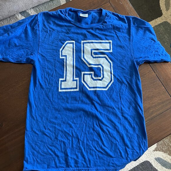 Port & Company Number 15 Tee Shirt (Size S) - Picture 1 of 4